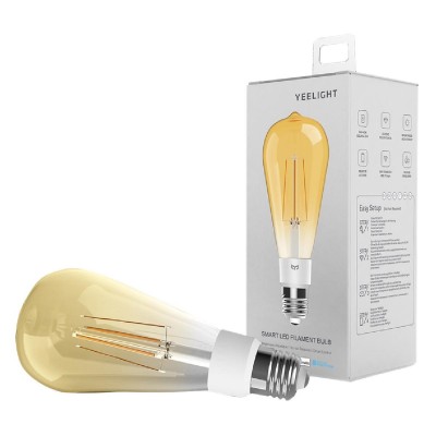 YEELIGHT smart λάμπα LED Filament YLDP23YL, 6W, E27, 500lm, 2000K YEELIGHT smart λάμπα LED Filament YLDP23YL, 6W, E27, 500lm, 2000K