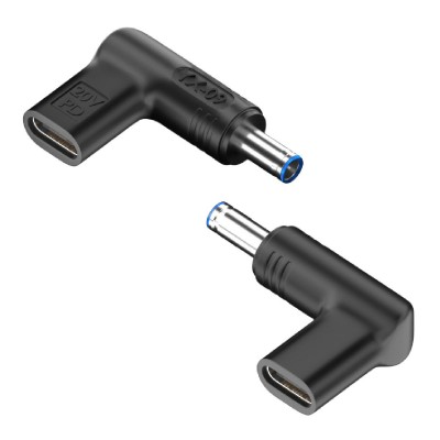 POWERTECH αντάπτορας τροφοδοσίας YX-09, USB-C σε HP 4.5x3mm, μαύρος POWERTECH αντάπτορας τροφοδοσίας YX-09, USB-C σε HP 4.5x3mm, μαύρος