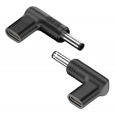POWERTECH αντάπτορας τροφοδοσίας YX-10, USB-C σε Dell 4.5x3mm, μαύρος POWERTECH αντάπτορας τροφοδοσίας YX-10, USB-C σε Dell 4.5x3mm, μαύρος