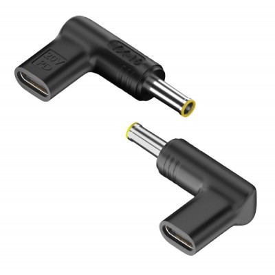 POWERTECH αντάπτορας τροφοδοσίας YX-16, USB-C σε Samsung 5.5x3mm, μαύρος POWERTECH αντάπτορας τροφοδοσίας YX-16, USB-C σε Samsung 5.5x3mm, μαύρος