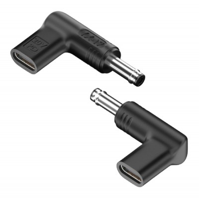 POWERTECH αντάπτορας τροφοδοσίας YX-17, USB-C σε HP 4.8x1.7mm, μαύρος POWERTECH αντάπτορας τροφοδοσίας YX-17, USB-C σε HP 4.8x1.7mm, μαύρος