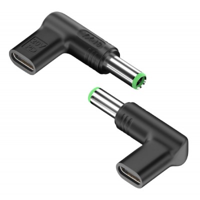 POWERTECH αντάπτορας τροφοδοσίας YX-18, USB-C σε Toshiba 6.3x3mm, μαύρος POWERTECH αντάπτορας τροφοδοσίας YX-18, USB-C σε Toshiba 6.3x3mm, μαύρος
