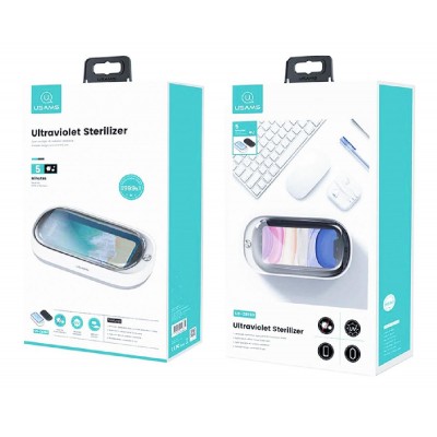 USAMS UV αποστειρωτής κινητών, US-ZB150, λευκός USAMS UV αποστειρωτής κινητών, US-ZB150, λευκός