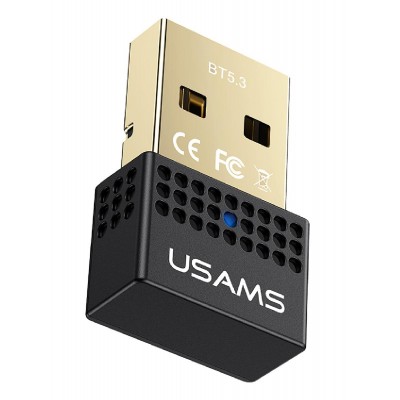 USAMS USB αντάπτορας Bluetooth 5.3 US-ZB285, μαύρος USAMS USB αντάπτορας Bluetooth 5.3 US-ZB285, μαύρος