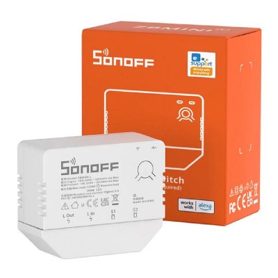SONOFF smart διακόπτης ZBMINI-L, 1-gang, ZigBee 3.0, λευκός SONOFF smart διακόπτης ZBMINI-L, 1-gang, ZigBee 3.0, λευκός