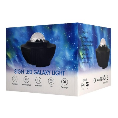 LED επιτραπέζιο φωτιστικό ZS49 με προβολέα & ηχείο, Bluetooth, μαύρο LED επιτραπέζιο φωτιστικό ZS49 με προβολέα & ηχείο, Bluetooth, μαύρο