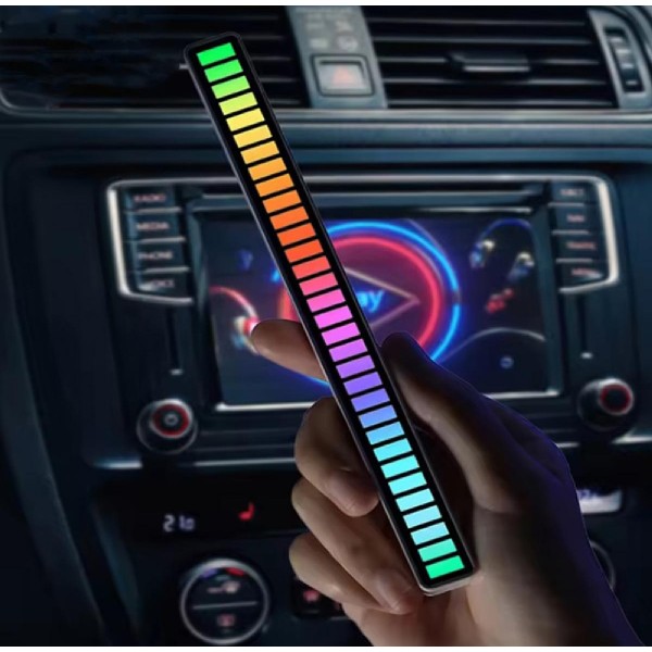 LED φωτορυθμικό φωτιστικό ZS52, RGB, 5W, μαύρο LED φωτορυθμικό φωτιστικό ZS52, RGB, 5W, μαύρο