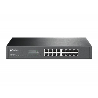 TP-LINK Easy Smart Switch TL-SG1016DE, 16 port, 10/100/1000 Mbps TP-LINK Easy Smart Switch TL-SG1016DE, 16 port, 10/100/1000 Mbps