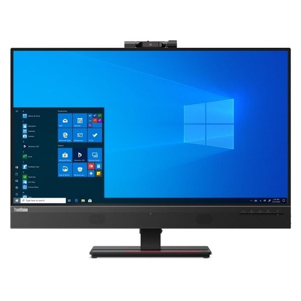 LENOVO Monitor ThinkVision T27hv-20 27'' 2K IPS, Slim Bezel, HDMI, DP, USB-C, Height adjustable, Webcam, Speakers, 3YearsW