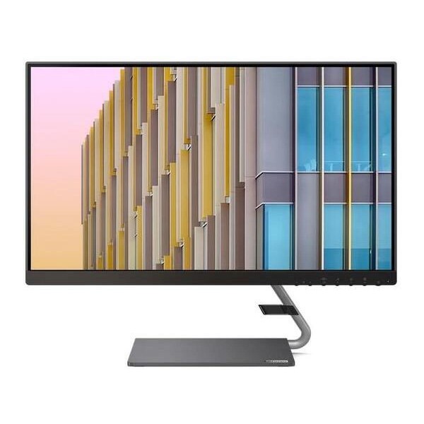 LENOVO Monitor Q24h-10 23,8' QHD IPS, Slim Bezel, HDMi, DP, USB,AMD FreeSync, Speakers,3YearsW