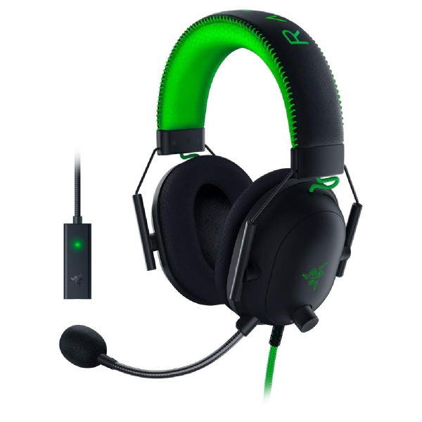 Razer BLACKSHARK V2 SPECIAL EDITION - Headset & USB Audio Card - THX - PC/Console - Carrying Case