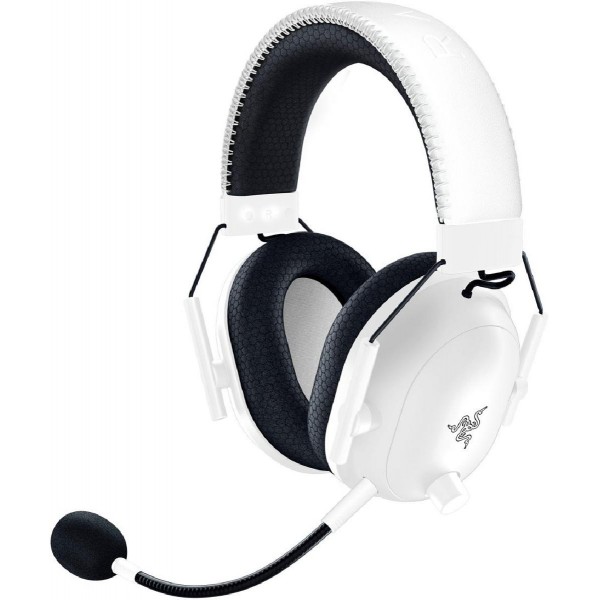 Razer BLACKSHARK V2 PRO White - 2023 Ed. - Wireless - 70h Battery - 2.4GHz/BT - PC/PS5/Switch/Mobile