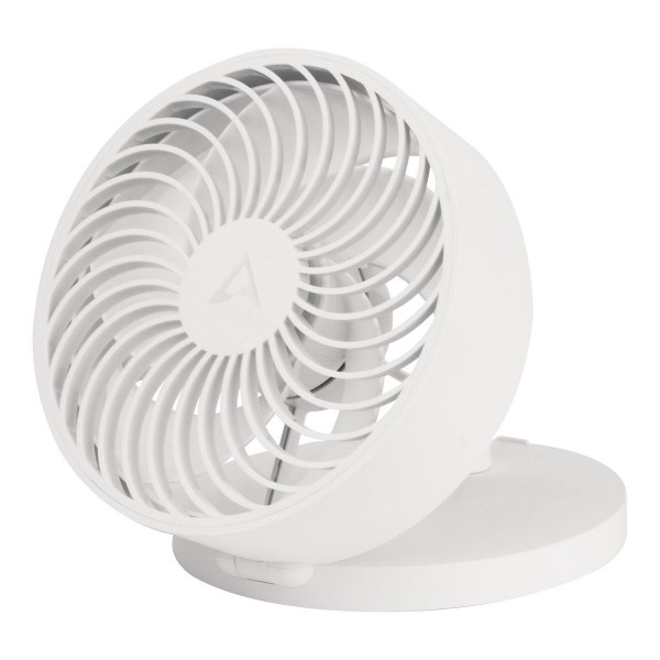 Arctic Summair - Foldable Table Fan with Integrated Battery, White